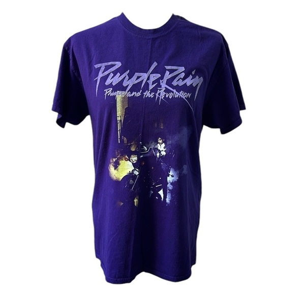 Prince and the Revolution Purple Rain Unisex Tee Size Medium - Picture 1 of 10